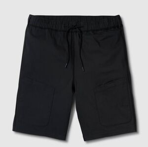 Men's Adaptive Seated Fit 9.5" Tech Chino Shorts - Goodfellow & Co Black L